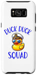 Coque pour Galaxy S8+ Duck Duck Squad Tenue de croisière de vacances assortie