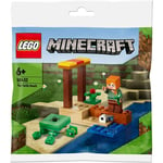 LEGO Minecraft The Turtle Beach Polybag Including 46 Pieces (30432) Brand New