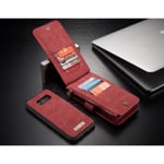 CaseMe 2 I 1 Magnetfodral Från Caseme Till Samsung Galaxy S8 Plus - Röd