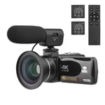 4K Digital Video    DV Recorder 56MP 18X Digital Zoom A E1F1