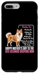 Coque pour iPhone 7 Plus/8 Plus Happy Mother's Day To The Best Islandic Sheepdog Mom
