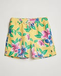 Polo Ralph Lauren Traveler Recycled Swimshorts Iconic Hibiscus Yellow