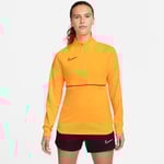 Nike Träningströja Dri-FIT Academy 21 Drill Top - Orange/Svart Dam, storlek X-Small