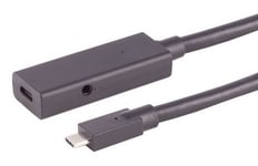 Aktivt USB-C 3.1 Gen2 forlængerkabel - 10Gbps - 3 m