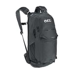 EVOC Stage 18 Technical Cycling Backpack for Bike Tours and Trails (Generous Storage Space, Well Thought-Out Pocket Management, Maximum Back Ventilation, Adjustable Shoulder Straps), Black