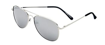 Foster Grant Men's Avi Slvr Sunglasses, Silver Black Tip, One Size UK