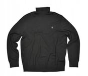Polo Ralph Lauren Merino Wool Black Sweater Turtle Neck Size XXL BNWT RRP £199