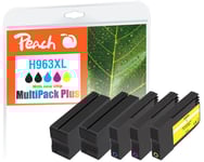 Kompatibel med HP No. 963XL Bläckpatron Multi-Plus-, 5-pack