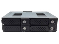 Jou Jye Computer N-49SS, HDD/SSD-kabinett, 2.5, SAS, SAS-2, SAS-3, SATA, Serial ATA II, Serial ATA III, 12 Gbit/s, Hot-swap, Svart