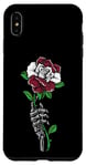 Coque pour iPhone XS Max Rose de Lettonie avec squelette drapeau letton racines Souvenir de la Lettonie