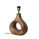 Cottex Lampfot trä brun H37 cm
