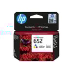 HP 652 - färg (cyan, magenta, gul) - original - Ink Advantage - bläckpatron