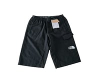 The North Face Black Cargo Shorts Junior Size UK Large 27.5 - 28.5" Waist