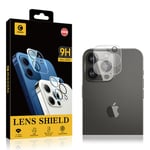 MOCOLO Objektiivin suojus Temperoitu lasi iPhone 14 Pro/14 Pro Max - Läpinäkyvä