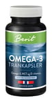 Berit Omega-3 MCT+D trankapsler