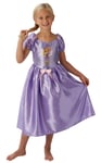 Disney Prinsessan Rapunzel Klänning till barn (Stl. 104)