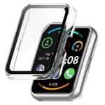 All-inclusive beskyttelsesveske som er kompatibel med Huawei Watch Fit New/OPPO Watch Gjennomsiktig Huawei Watch Fit/Huawei Watch Fit New/OPPO Watch Free