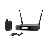 Shure GLXD14R+/85 Dual Band Pro Digital Wireless Microphone System for Interviews, Presenting, Theater - 12-Hour Battery Life, 100 ft Range | WL185 Lavalier Mic, Single Channel Rack Mount Receiver