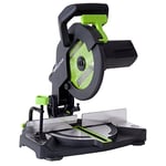 Evolution Power Tools F210CMS Compound Mitre Saw with Multi-Material Multi-Purpose Cutting, Cuts Wood, Metal, Plastic & More, TCT Blade Included, Compact & Powerful (1200 W, 230V, 210 mm)