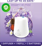 Air Wick Mist Diffuser, Essential Oils Relaxing Lavender, Gadget and 1 Refill