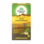Organic India Tulsi Citron Ingefära EKO 25 tepåsar