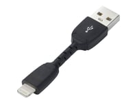 Renkforce Apple Ipad/Iphone/Ipod Tilslutningskabel [1X Usb 2.0 Stik A - 1X Apple Lightning-Stik] 0.05 M Sort