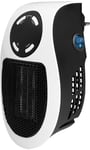 Eurom Heat Plug-in Värmefläkt 220-240 V, med timer