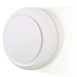 V-Tac 5W LED vit vägglampa - Rund, roterbar, IP20 inomhus, 230V, inkl. ljuskälla - Dimbar : Inte dimbar, Kulör : Varm