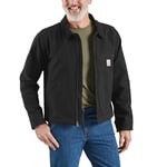 Carhartt Relaxed fit duck detroit Jacka, Herr, Black, S -