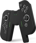 JINGDU Joy Con Charging Grip Handle for Nintendo Switch/OLED, Joystick Charging