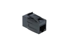 Delock Keystone Module RJ45 jack > RJ45 jack Cat.6A - modulär insats (koppling)