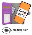Skimblocker Magnet Fodral Doro 8110 (Lila)