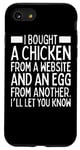 iPhone SE (2020) / 7 / 8 I Bought A Chicken From One Website And An Egg From Another Case