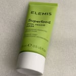 Elemis Superfood Vital Veggie Hydrating Face Mask 15ml Travel Size Sealed 🥬🥦