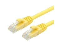 Value Value - Patch- Cable - Rj- 45 (M) To Rj- 45 (M) - 7 M - Utp - Cat 6A - Shaped, Without Haken - Yellow, Ral 1004 (21.99.1436)
