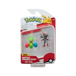 Pokémon - Pack 2 Figurines Battle Figure Pack Scalpion, Rosélia5 Cm