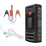 Bil Jump Starter Batteriladdare Power Bank 12V Emergency Booster