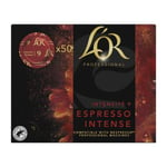 L'Or Espresso intense capsule disc de café Professionel - pour machine compatible Nespresso Pro intensité : 9 boîte 50