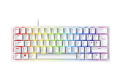 Razer | Optical Gaming Keyboard | Huntsman Mini 60% | Gaming keyboard | RGB LED light | RU | Wired | Mercury | USB-C | Red Switch