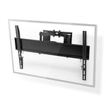 Nedis Full Motion TV Veggfeste | 37 - 80 " | Maximum skjerm vekt: 35 kg | Tiltbar | Roterbar | Minimum vegg avstand: 75 mm | Maksimum vegg avstand: 330 mm | 6 Pivotpunkt(er) | Stål | Sort