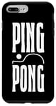 Coque pour iPhone 7 Plus/8 Plus Équipement De Ping-pong Raquette De Tennis De Table