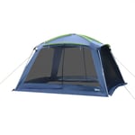 8 Man Dome Tent for Outdoor Camping Sun Shelter Shade Garden Outdoor Dark Green 