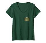 Womens Front Towards Enemy Shirt Claymore Mine Front Towards Enemy V-Neck T-Shirt