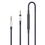 Audio Replacement Cable Compatible with Sennheiser Momentum, Momentum 2.0, HD1 Headphones, Audio Cord Compatible with iPhone iPod ipad Apple Devices with in-Line Mic Remote Volume Control