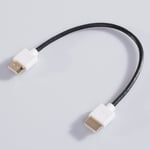 SlimHDMI 0.25m Eco Slim HDMI Cable (Gold Plated, 1080p, 3D, High Speed)