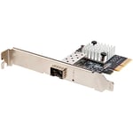 StarTech.com Carte PCI Express - Carte Réseau PCIe SFP+ Ouvert pour Modules Conformes à la Norme MSA - Carte Réseau SFP+ PCIe - Carte PCI Express WiFi pour PC Fixe - Carte Réseau 10Gb (PEX10GSFP)