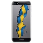 iPhone 5/5S/SE (2016) TPU Skal - Sverige
