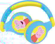 LEXIBOOK Bluetooth Headphones Stereo Wired Wireless Kid Safe Foldable PEPPA PIG
