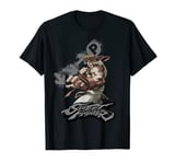 Street Fighter Ryu Portrait Fireball Epic Showdown Gamer T-Shirt
