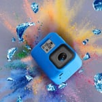 Xrec Silikonfodral För Gopro Hero 8 Svart + Rem